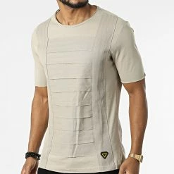 Sortie 🎁 Tee 👚 Shirt LL363 Gris Kaki de Ikao ⭐