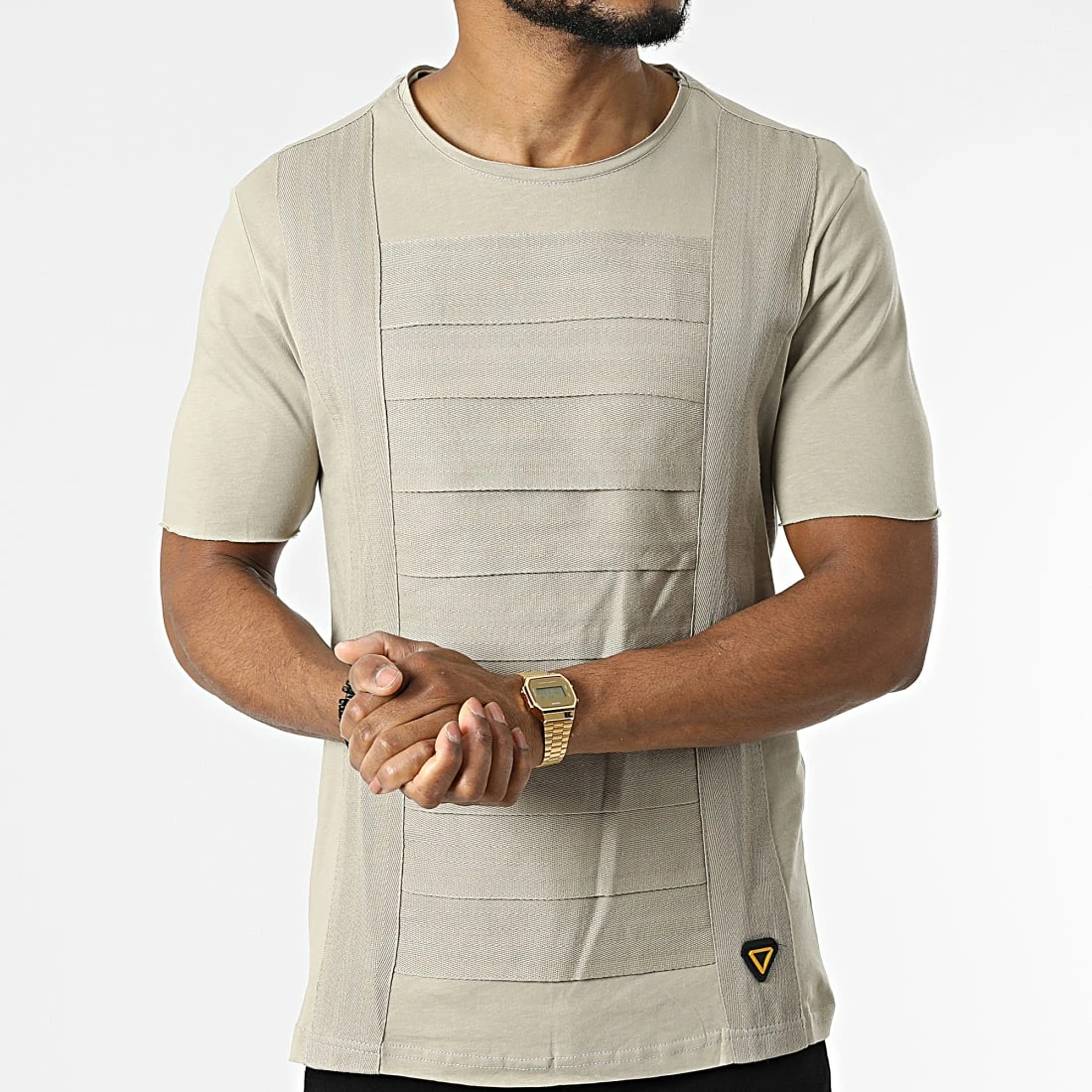 Sortie 🎁 Tee 👚 Shirt LL363 Gris Kaki de Ikao ⭐ 5 Sortie 🎁 Tee 👚 Shirt LL363 Gris Kaki de Ikao ⭐ – Image 3