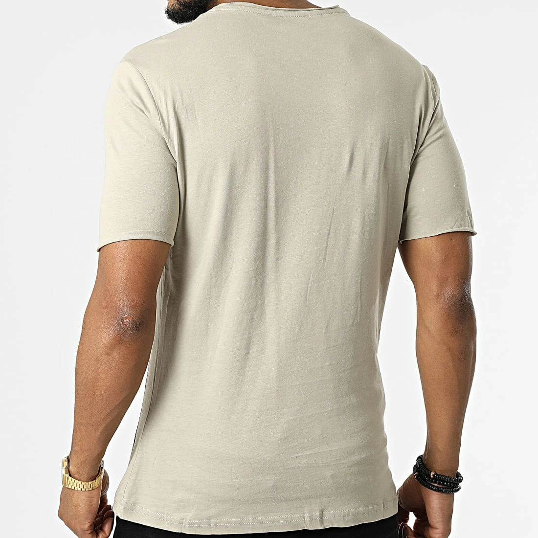 Sortie 🎁 Tee 👚 Shirt LL363 Gris Kaki de Ikao ⭐ 6 Sortie 🎁 Tee 👚 Shirt LL363 Gris Kaki de Ikao ⭐ – Image 4