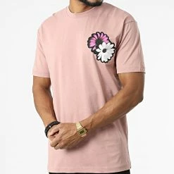 Meilleure vente ⭐ Tee 👕 Shirt LL666 Rose de Ikao 🧨 -Ikao Soldes Boutique ikao 319544 LL666 SALMON 20220517T161659 03