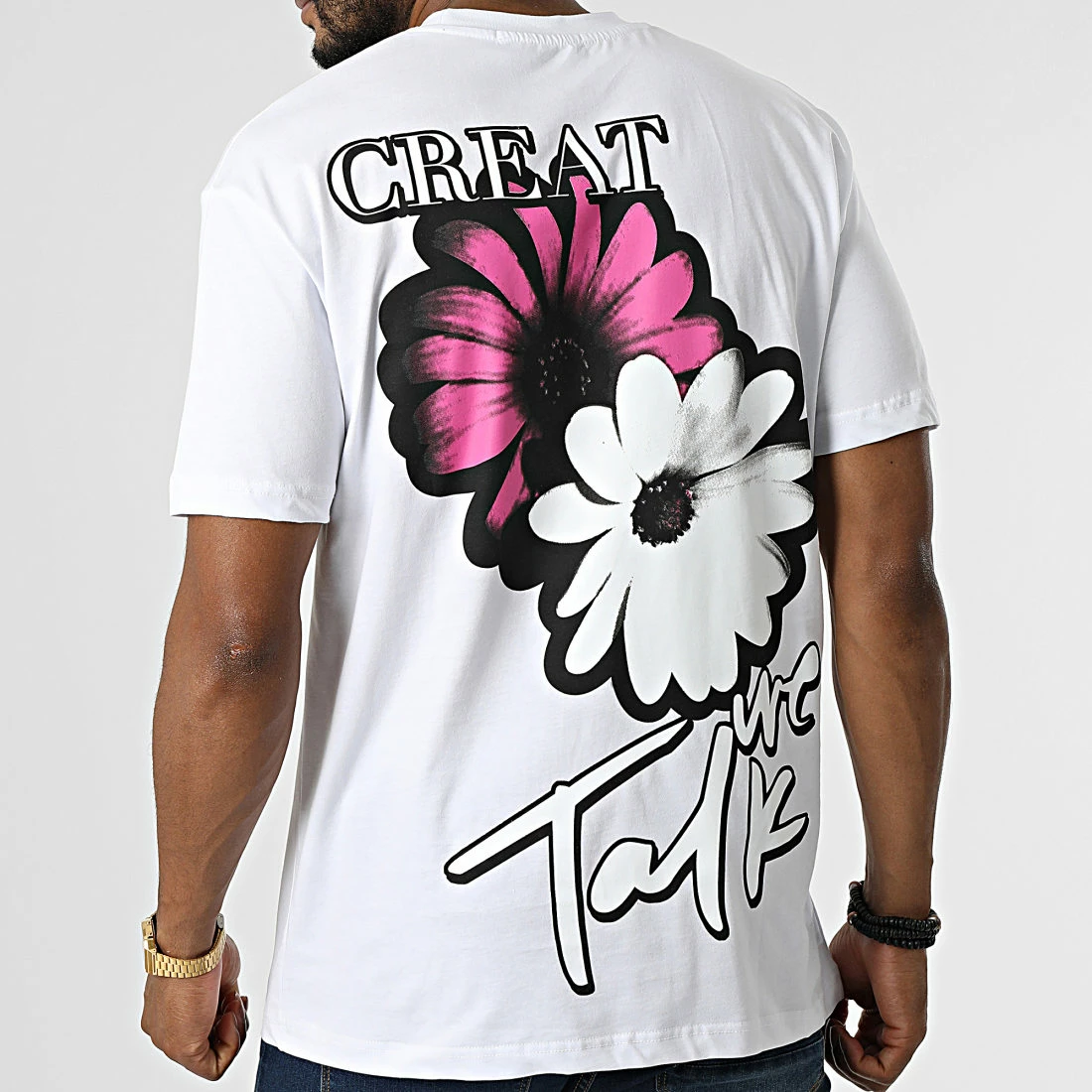 Le moins cher 🌟 Tee 👚 Shirt LL666 Blanc de Ikao 🌟 3 Le moins cher 🌟 Tee 👚 Shirt LL666 Blanc de Ikao 🌟