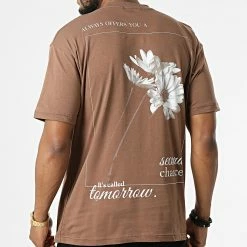 Meilleur prix ❤️ Tee 👕 Shirt LL668 Marron de Ikao 🧨 9 Meilleur prix ❤️ Tee 👕 Shirt LL668 Marron de Ikao 🧨 -Ikao Soldes Boutique ikao 319575 LL668 BROWN 20220517T161744 04