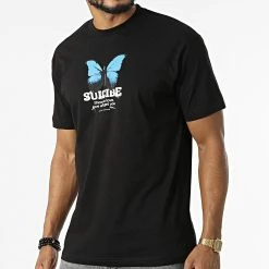 Budget 🎁 Tee 👕 Shirt LL667 Noir de Ikao 💯 -Ikao Soldes Boutique ikao 319586 LL667 BLACK 20220518T142755 04