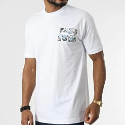 Le moins cher 🔥 Tee 👕 Shirt LL670 Blanc de Ikao 💯 -Ikao Soldes Boutique ikao 319590 LL670 WHITE 20220518T141217 03