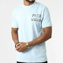 Budget ❤️ Tee 👚 Shirt LL670 Bleu Ciel de Ikao 🤩 -Ikao Soldes Boutique ikao 319591 LL670 BLUE 20220517T161853 03