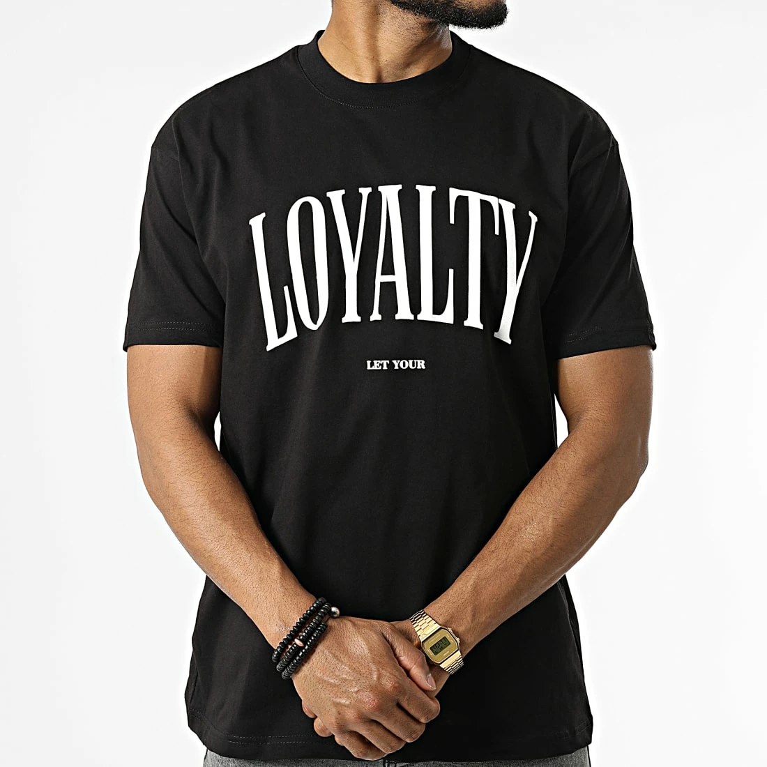 Coupon 🔔 Tee 👕 Shirt LL663 Noir de Ikao 🌟 5 Coupon 🔔 Tee 👕 Shirt LL663 Noir de Ikao 🌟 – Image 3