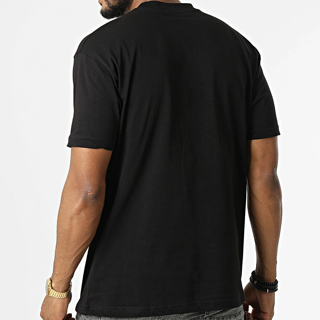 Coupon 🔔 Tee 👕 Shirt LL663 Noir de Ikao 🌟 6 Coupon 🔔 Tee 👕 Shirt LL663 Noir de Ikao 🌟 – Image 4