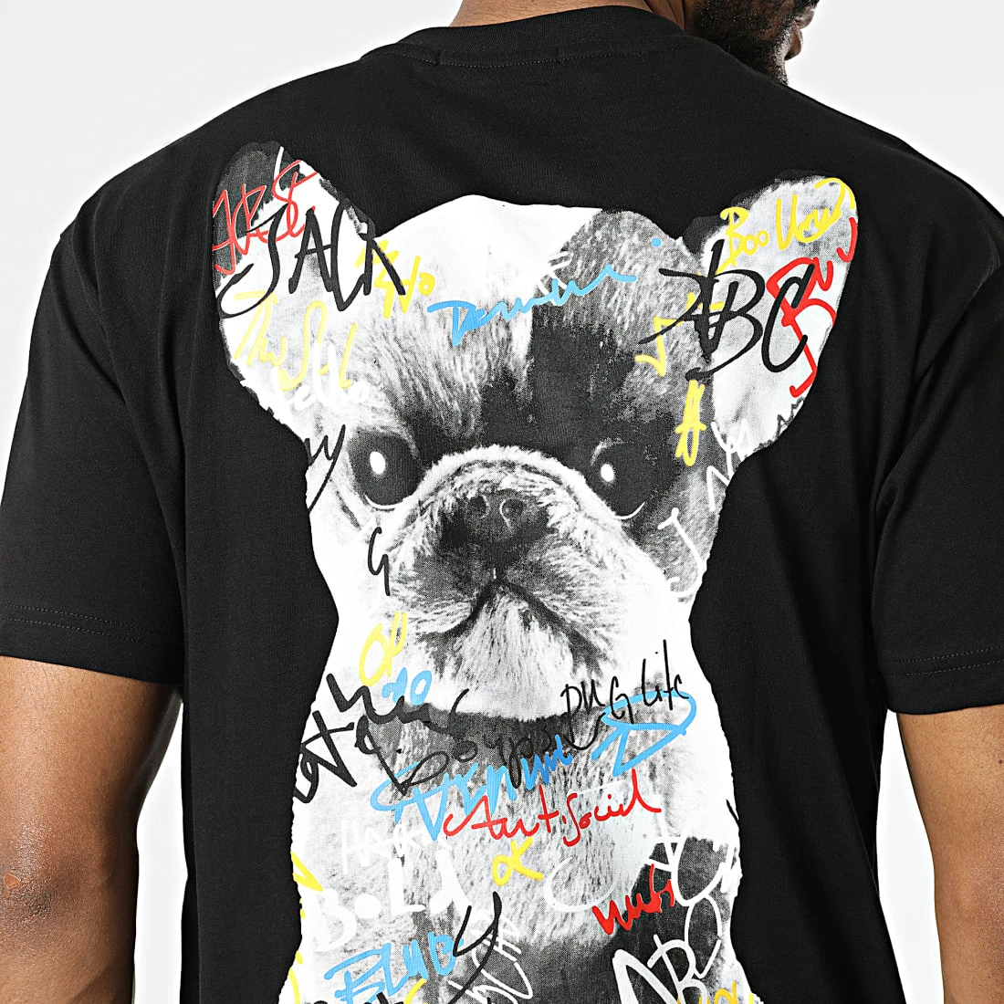 Meilleure vente ⭐ Tee 👕 Shirt LL674 Noir de Ikao ✨ 4 Meilleure vente ⭐ Tee 👕 Shirt LL674 Noir de Ikao ✨ – Image 2