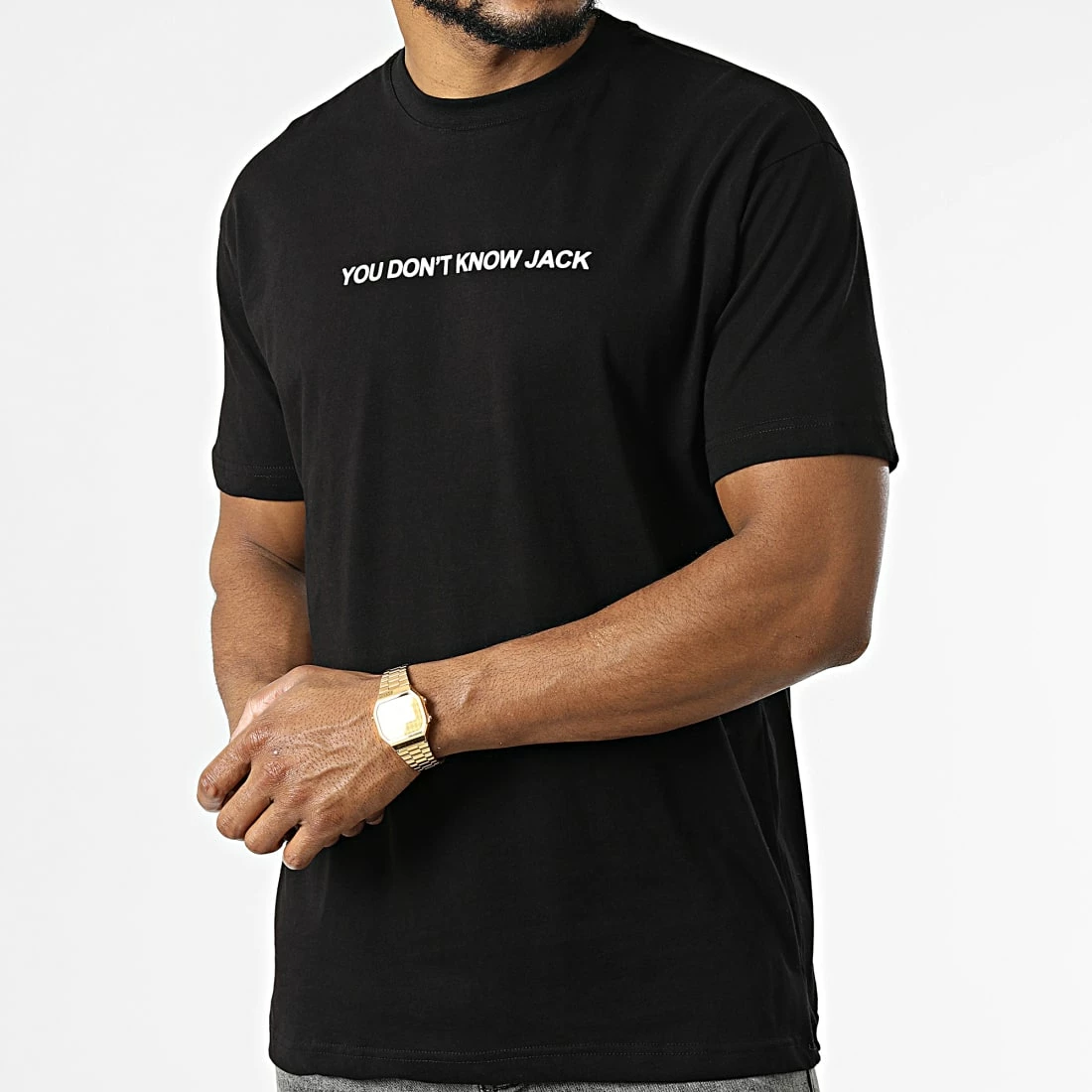 Meilleure vente ⭐ Tee 👕 Shirt LL674 Noir de Ikao ✨ 5 Meilleure vente ⭐ Tee 👕 Shirt LL674 Noir de Ikao ✨ – Image 3