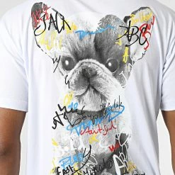 De gros 😀 Tee 👚 Shirt LL674 Blanc de Ikao ❤️ -Ikao Soldes Boutique ikao 319596 LL674 WHITE 20220518T141150 02