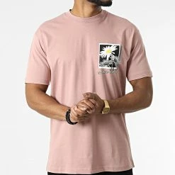 Tout neuf 🔥 Tee 👚 Shirt LL672 Rose de Ikao ✔️