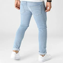 Nouveau ❤️ Jean Slim LL46 Bleu Wash de Ikao 🧨 -Ikao Soldes Boutique ikao 320793 LL46 MOD 5 20220531T162135 04