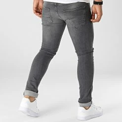 Remise ⭐ Jean Slim LL46 Gris Anthracite de Ikao 👍 -Ikao Soldes Boutique ikao 320815 LL46 MOD 6 20220531T151802 04