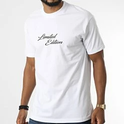 Grosses soldes 🛒 Tee 👚 Shirt LL665 Blanc de Ikao 🤩