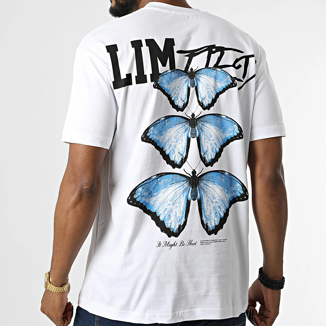 Grosses soldes 🛒 Tee 👚 Shirt LL665 Blanc de Ikao 🤩 6 Grosses soldes 🛒 Tee 👚 Shirt LL665 Blanc de Ikao 🤩 – Image 4