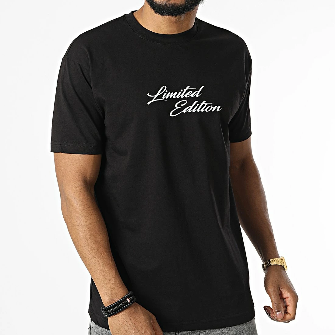 Offres 🥰 Tee 👚 Shirt LL665 Noir de Ikao 😉 5 Offres 🥰 Tee 👚 Shirt LL665 Noir de Ikao 😉 – Image 3
