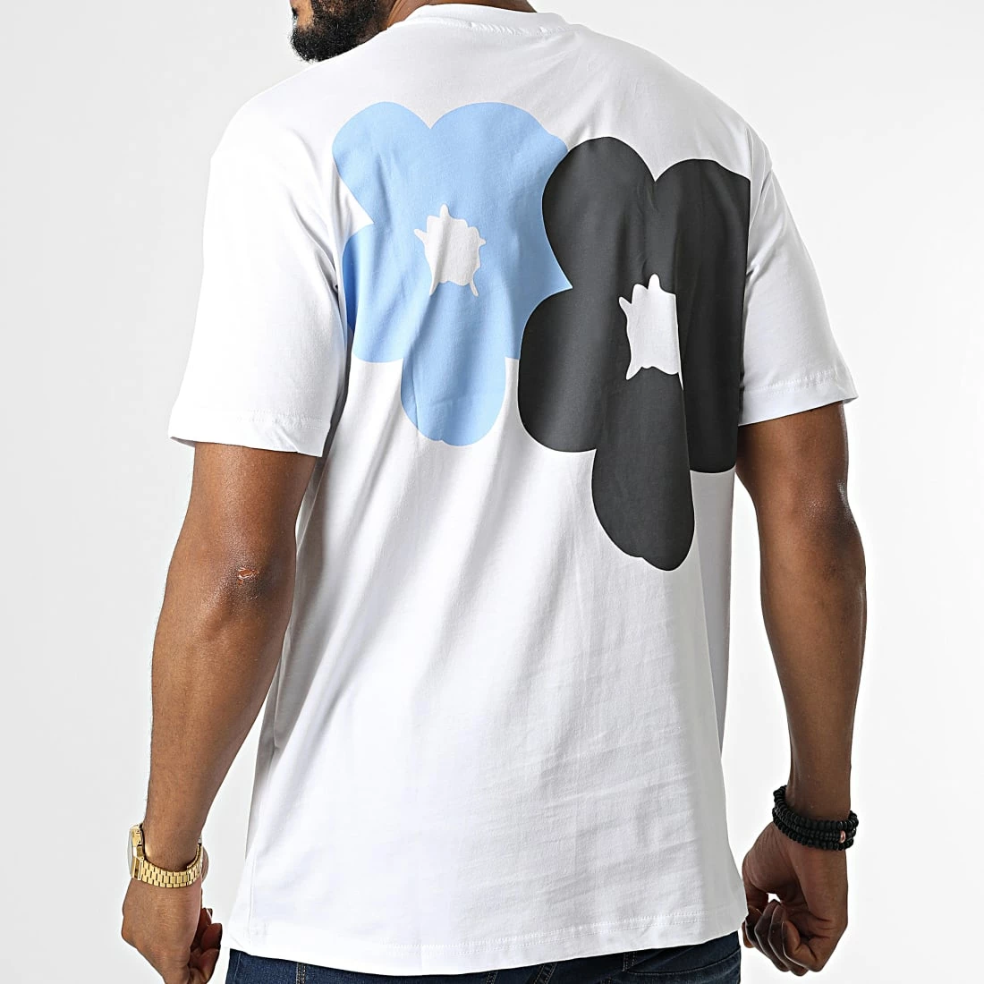 Meilleure affaire 😀 Tee 👚 Shirt LL671 Blanc de Ikao ⭐ 6 Meilleure affaire 😀 Tee 👚 Shirt LL671 Blanc de Ikao ⭐ – Image 4