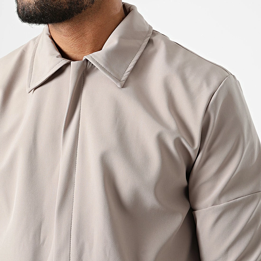 Grosses soldes 🎁 Ensemble Veste Zippée Et Pantalon LL654 Beige de Ikao ⭐ 4 Grosses soldes 🎁 Ensemble Veste Zippée Et Pantalon LL654 Beige de Ikao ⭐ – Image 2