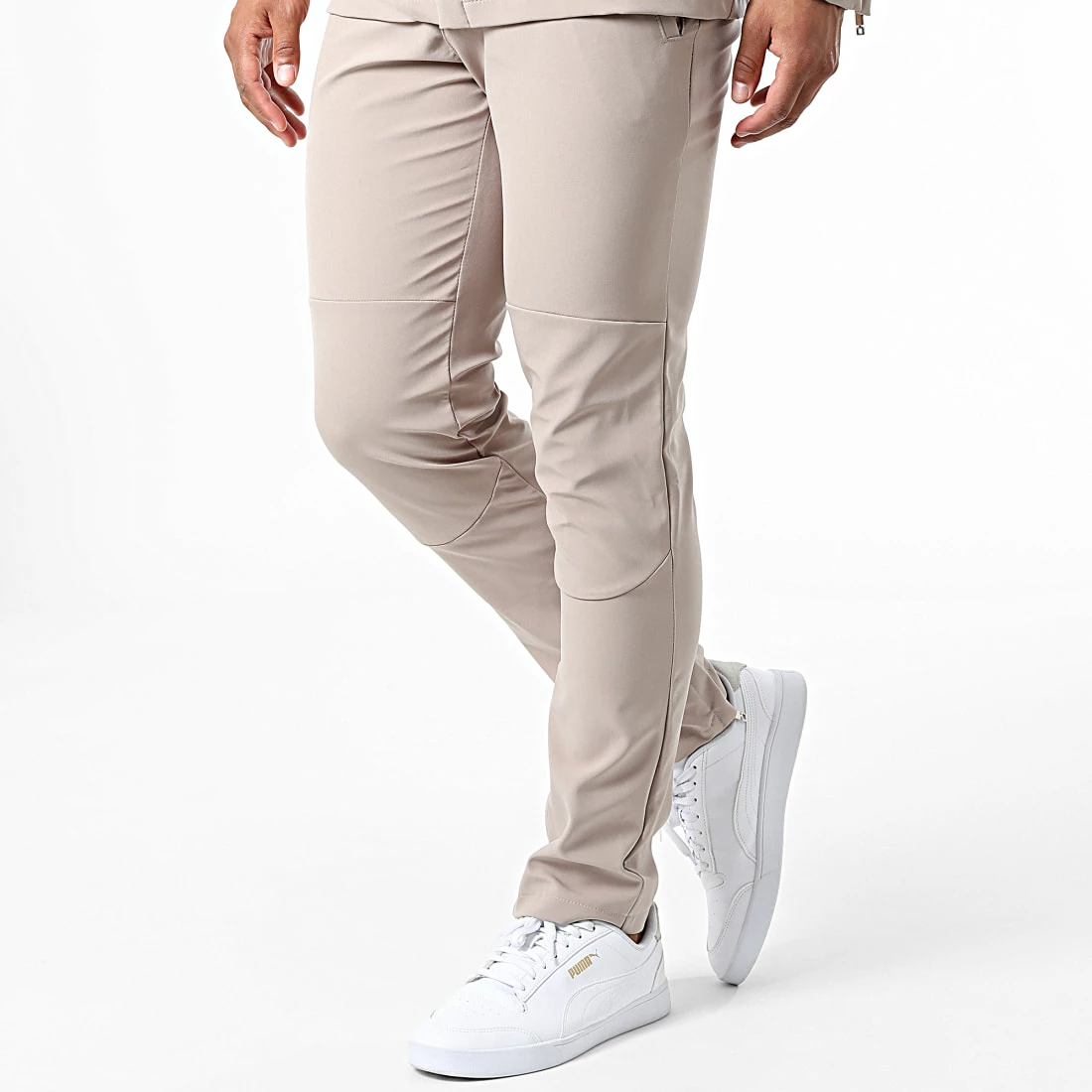 Grosses soldes 🎁 Ensemble Veste Zippée Et Pantalon LL654 Beige de Ikao ⭐ 6 Grosses soldes 🎁 Ensemble Veste Zippée Et Pantalon LL654 Beige de Ikao ⭐ – Image 4
