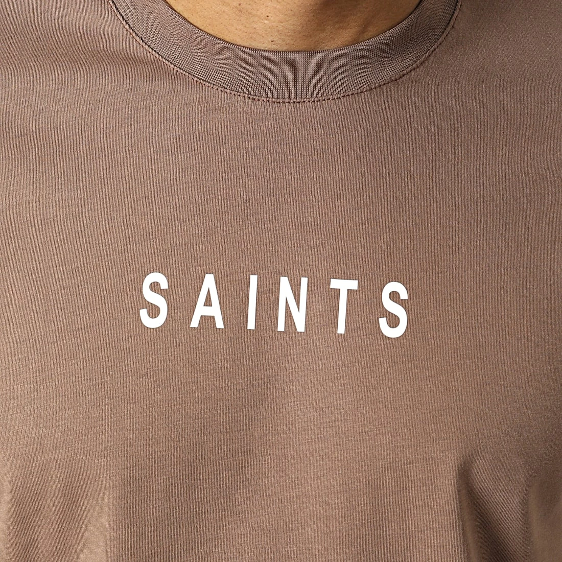 De gros 🤩 Tee 👚 Shirt LL676 Marron de Ikao 🛒 4 De gros 🤩 Tee 👚 Shirt LL676 Marron de Ikao 🛒 – Image 2