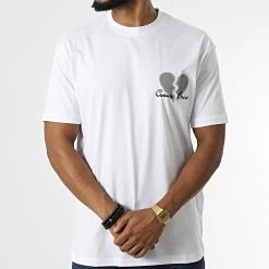 Budget 🤩 Tee 👚 Shirt LL673 Blanc de Ikao 🎁 -Ikao Soldes Boutique ikao 324453 LL673 WHITE 20220623T161614 03