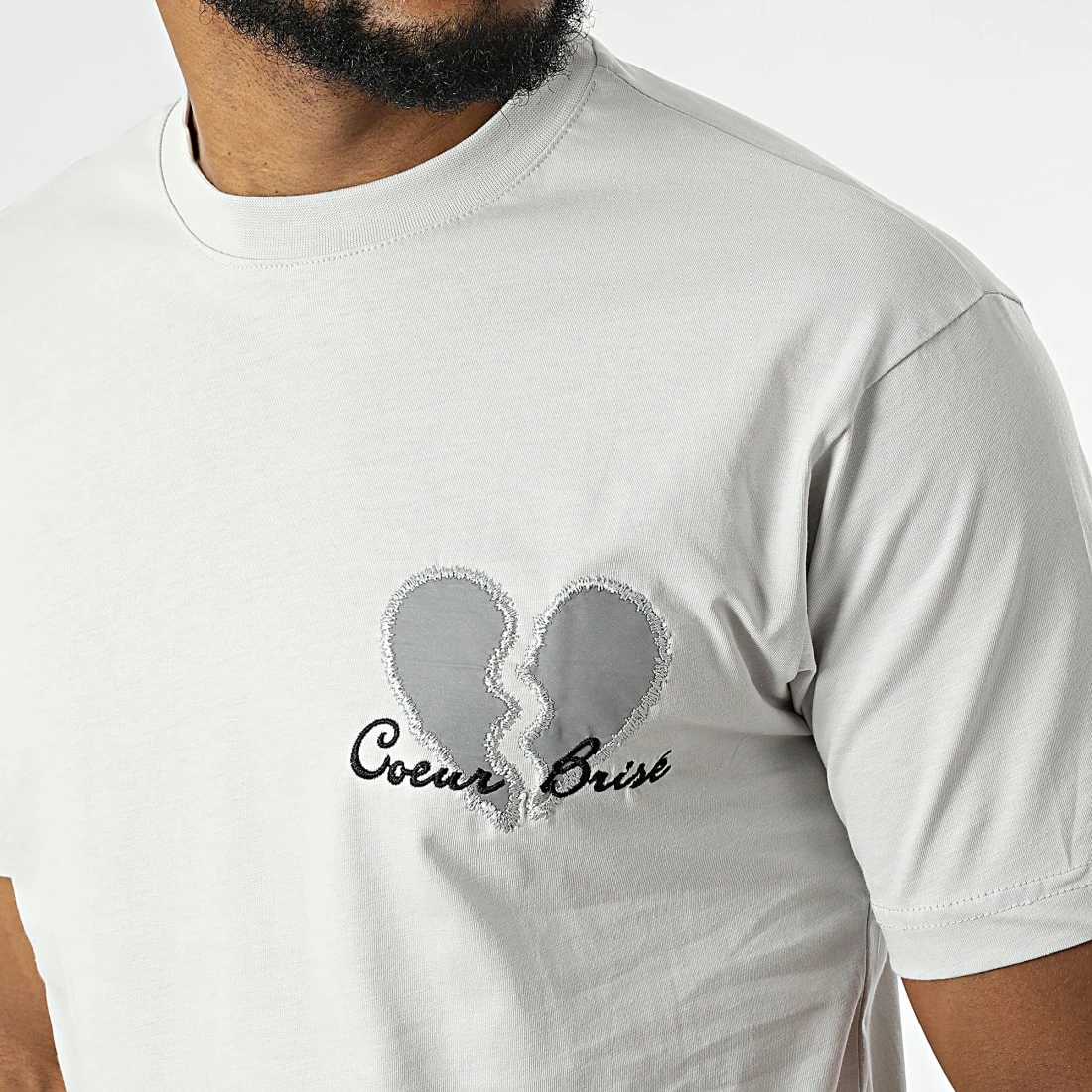 Meilleure vente 🌟 Tee 👕 Shirt LL673 Gris de Ikao 🔔 4 Meilleure vente 🌟 Tee 👕 Shirt LL673 Gris de Ikao 🔔 – Image 2