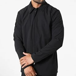 Offres 👏 Ensemble Veste Zippée Et Pantalon LL654 Noir de Ikao 😀 -Ikao Soldes Boutique ikao 324460 LL654 BLACK 20220630T151947 03