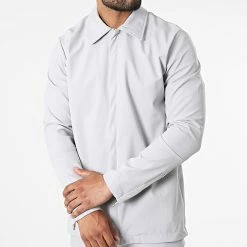 Nouveau 👍 Ensemble Veste Zippée Et Pantalon LL654 Gris de Ikao 💯 -Ikao Soldes Boutique ikao 324507 LL654 GREY 20220630T151907 03