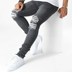 Tout neuf 🛒 Jean Slim DH-3913 Noir de Ikao 🎉 8 Tout neuf 🛒 Jean Slim DH-3913 Noir de Ikao 🎉 -Ikao Soldes Boutique ikao 325741 DH 3913 LL2000037 BLACK 20220701T141942 03