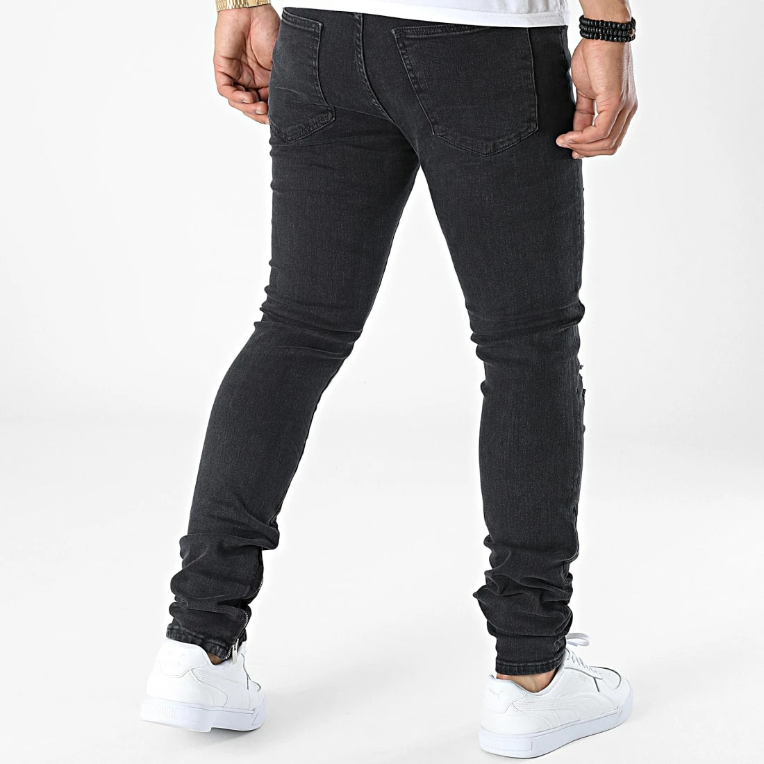 Meilleur prix ✨ Jean Slim DH-3942 Noir de Ikao 🛒 6 Meilleur prix ✨ Jean Slim DH-3942 Noir de Ikao 🛒 – Image 4