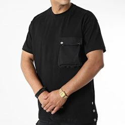 Acheter 🛒 Ensemble Tee 👚 Shirt Poche Et Pantalon Jogging LL603 Noir de Ikao 🤩 -Ikao Soldes Boutique ikao 325761 LL603 BLACK 20220630T161603 03