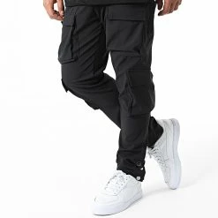 Acheter 🛒 Ensemble Tee 👚 Shirt Poche Et Pantalon Jogging LL603 Noir de Ikao 🤩 -Ikao Soldes Boutique ikao 325761 LL603 BLACK 20220630T161604 04