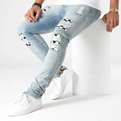 Promo 🛒 Jean Slim LL200040 Bleu Wash de Ikao 💯 8 Promo 🛒 Jean Slim LL200040 Bleu Wash de Ikao 💯 -Ikao Soldes Boutique ikao 329049 LL200040 TINT BLUE 20220729T163206 03
