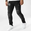 Offres 🛒 Jean Slim LL200040 Noir de Ikao 🧨