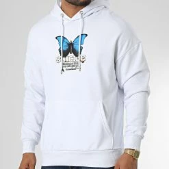 Meilleure affaire ❤️ Sweat Capuche LL688 Blanc de Ikao ✔️ -Ikao Soldes Boutique ikao 333215 LL688 WHITE 20220818T151640 04