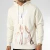 De gros ✨ Sweat Capuche LL693 Beige de Ikao 😀