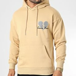 Meilleure affaire 👏 Sweat Capuche LL696 Sable Réfléchissant de Ikao ⌛