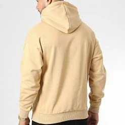 Meilleure affaire 👏 Sweat Capuche LL696 Sable Réfléchissant de Ikao ⌛ -Ikao Soldes Boutique ikao 333232 LL696 K BEIGE 20220818T150856 04