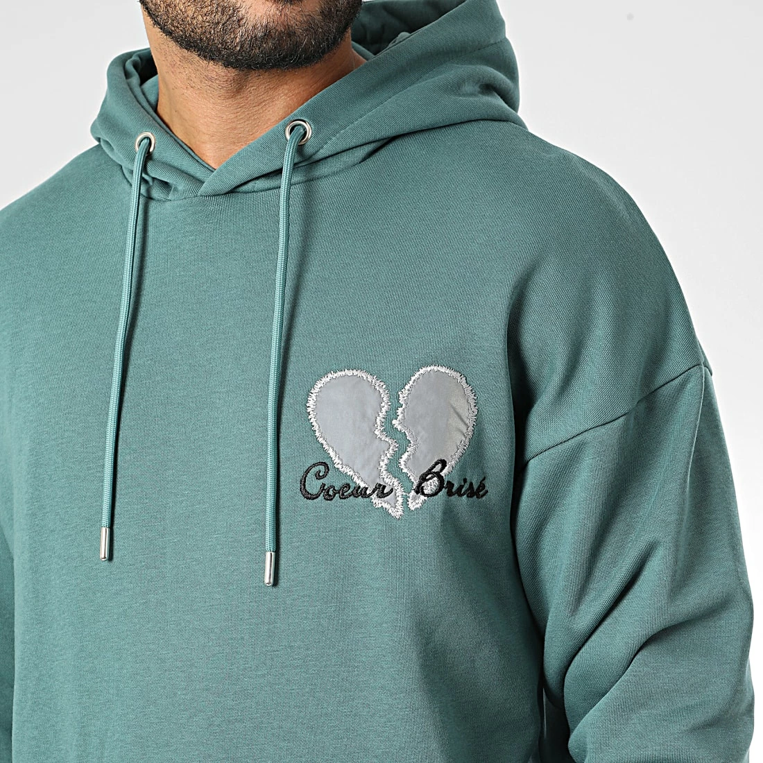 Budget 😀 Sweat Capuche LL696 Bleu Canard Réfléchissant de Ikao ✨ 4 Budget 😀 Sweat Capuche LL696 Bleu Canard Réfléchissant de Ikao ✨ – Image 2