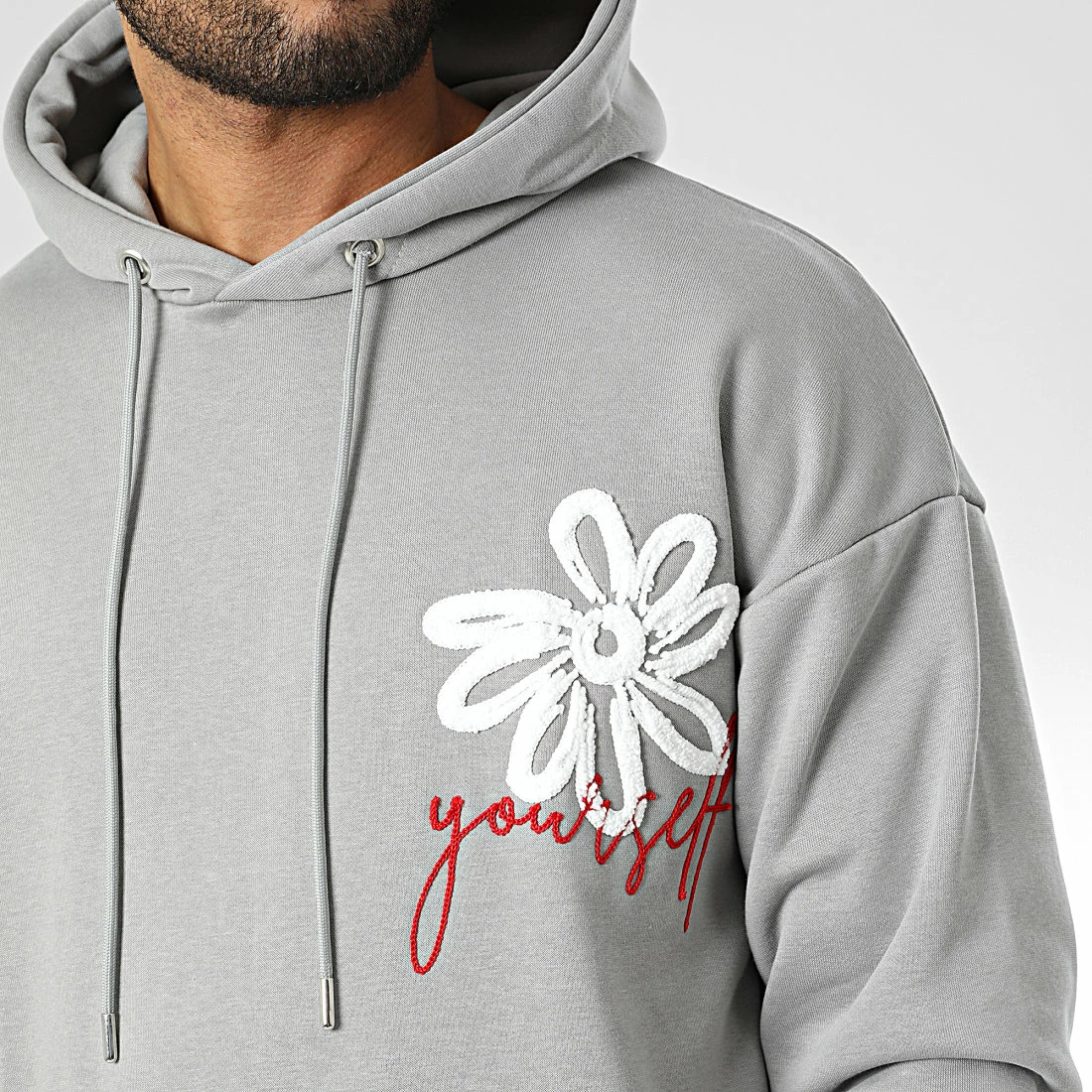 Le moins cher 🎁 Sweat Capuche LL700 Gris de Ikao 👏 4 Le moins cher 🎁 Sweat Capuche LL700 Gris de Ikao 👏 – Image 2