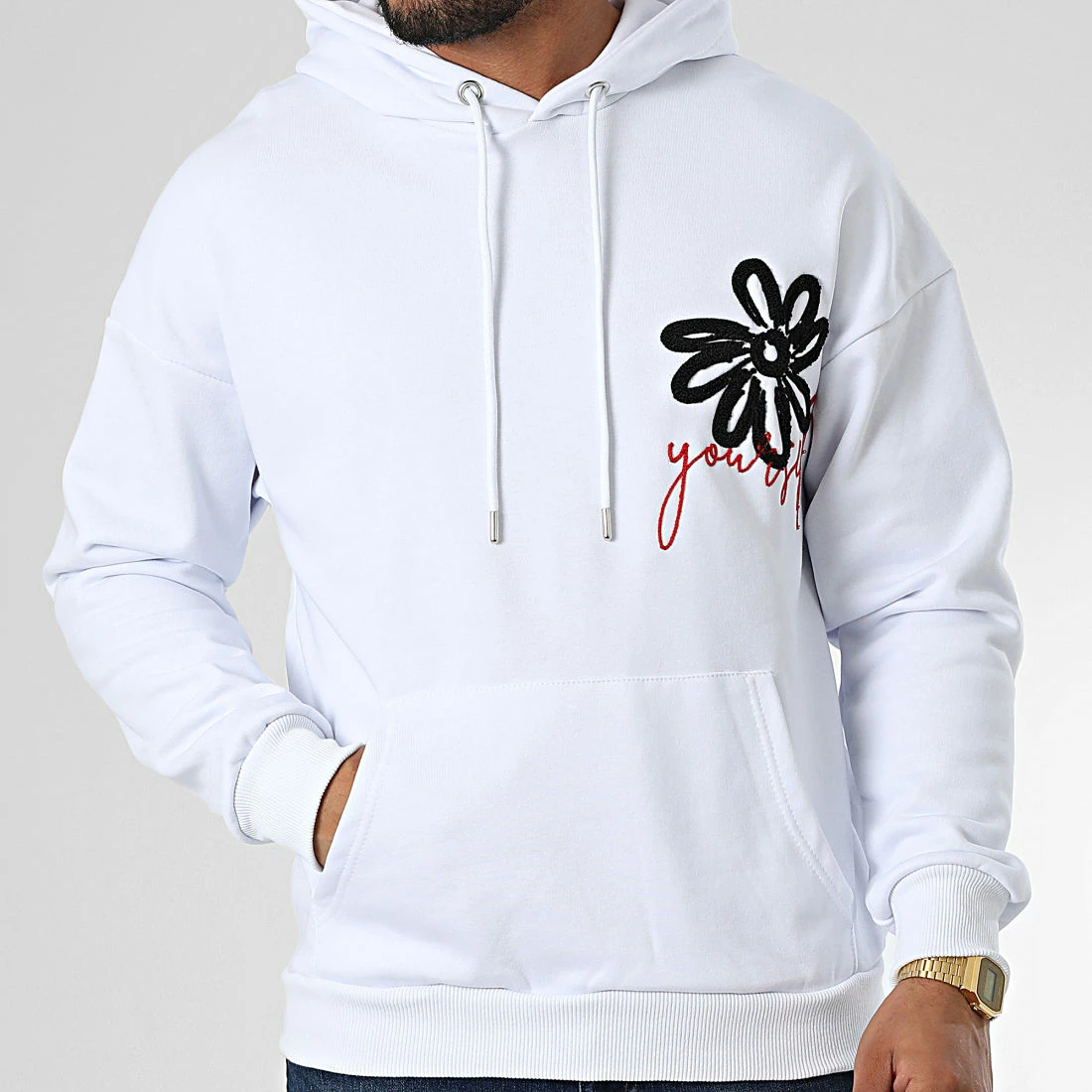 Les meilleures critiques de ❤️ Sweat Capuche LL700 Blanc de Ikao 💯 5 Les meilleures critiques de ❤️ Sweat Capuche LL700 Blanc de Ikao 💯 – Image 3