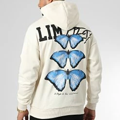 Offres ✨ Sweat Capuche LL692 Beige de Ikao 🤩