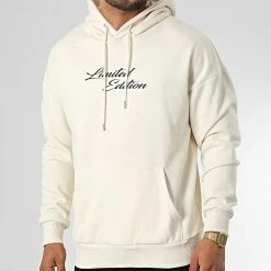 Offres ✨ Sweat Capuche LL692 Beige de Ikao 🤩 -Ikao Soldes Boutique ikao 333240 LL692 BEIGE 20220818T151052 04