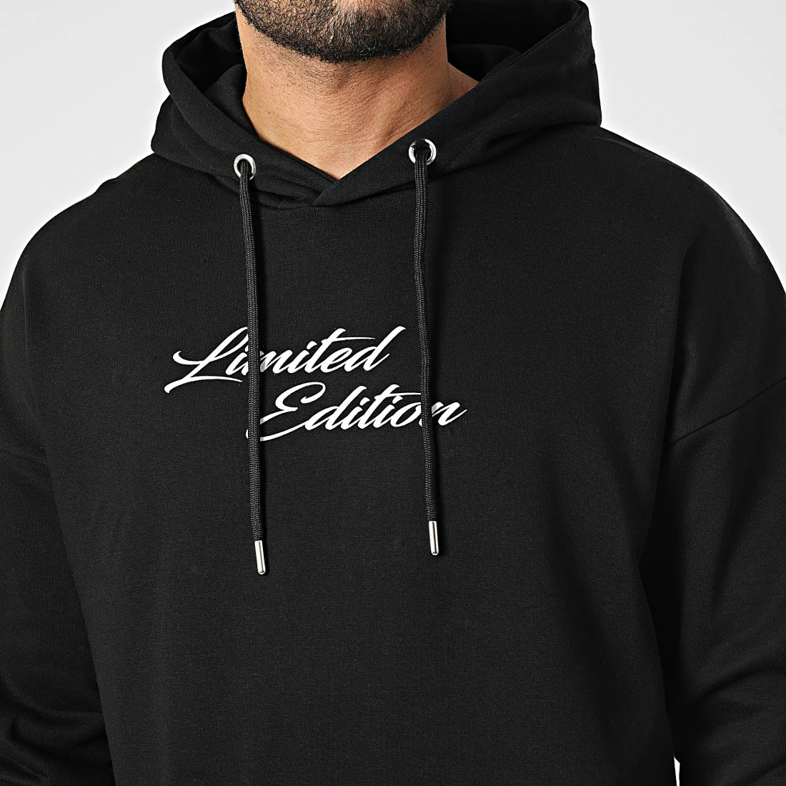 Sortie 🌟 Sweat Capuche LL692 Noir de Ikao ⌛ 4 Sortie 🌟 Sweat Capuche LL692 Noir de Ikao ⌛ – Image 2