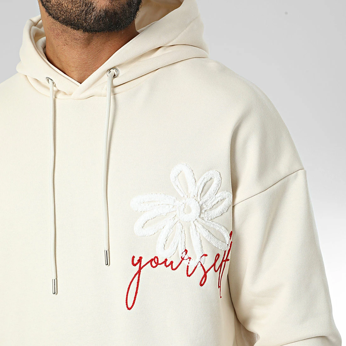 Meilleure affaire 🧨 Sweat Capuche LL700 Beige de Ikao ✔️ 4 Meilleure affaire 🧨 Sweat Capuche LL700 Beige de Ikao ✔️ – Image 2