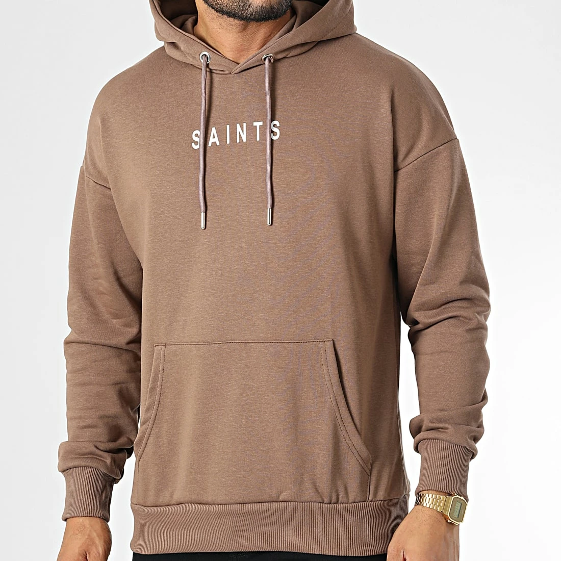 Grosses soldes ❤️ Sweat Capuche LL686 Marron de Ikao ✔️ 3 Grosses soldes ❤️ Sweat Capuche LL686 Marron de Ikao ✔️