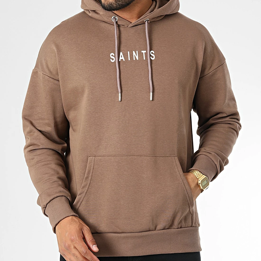 Grosses soldes ❤️ Sweat Capuche LL686 Marron de Ikao ✔️ 5 Grosses soldes ❤️ Sweat Capuche LL686 Marron de Ikao ✔️ – Image 3