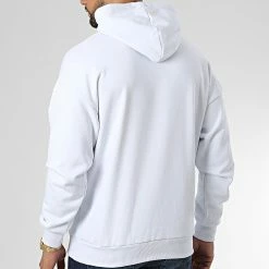 Offres ❤️ Sweat Capuche LL686 Blanc de Ikao 🔔 -Ikao Soldes Boutique ikao 333270 LL686 WHITE 20220818T151602 04