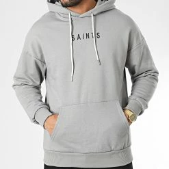 Budget 💯 Sweat Capuche LL686 Gris de Ikao ✨ -Ikao Soldes Boutique ikao 333275 LL686 GREY 20220819T143117 03