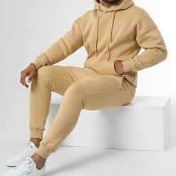 Meilleure affaire ⭐ Ensemble De Survetement LL551 Sable de Ikao 😍